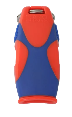 Sifflet très strident FOX 40 Sharx (bleu et orange) avec cordon