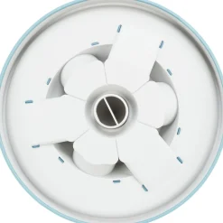 Slow FeedingTunnel, 28 × 14 cm, bleu/gris