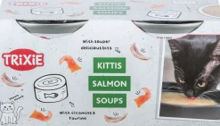 Soupe au poulet & saumon, 4 × 80 g