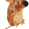 Souris avec puce, en peluche, catnip, 8 cm