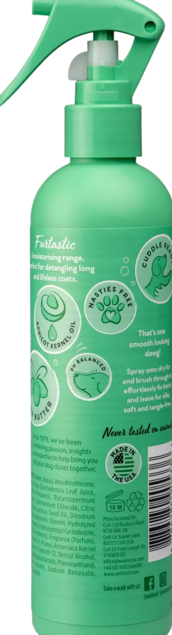 Spray Furtastic, démélant parfum PASTEQUE, 300 ml - Pet Head