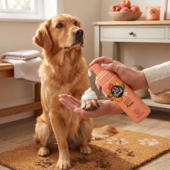 Spray mousse Quick Fix nettoyant pattes et têtes PECHE, 200 ml - Pet Head