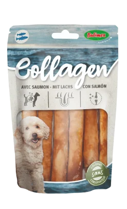 Sticks de collagène au saumon, 13cm