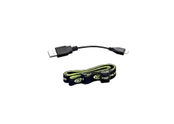 Streamlight lampe frontale bandit noire avec câble USB et serre tête