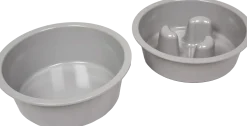 Support 2 gamelles (1 eau / 1 anti glouton)