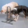 Support gamelles pour chiens - hauteurs réglables séparément