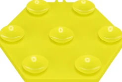 Table de Lick'n'Snack avec ventouse, en silicone, 17 cm, vert