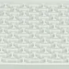Table de Lick'n'Snack, en silicone, 20 × 20 cm, gris foncé