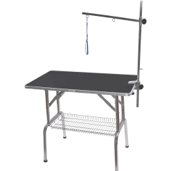 Table de toilettage pliante