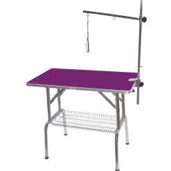 Table de toilettage pliante