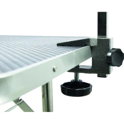 Table de toilettage pliante XL avec potence double et sangles