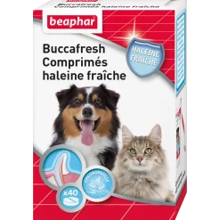 Tablettes désodorisantes de l’haleine, pour chien et chat