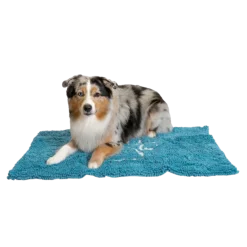 Tapis absorbant anti saletés, 90 x 60 cm, turquoise