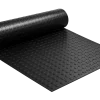 Tapis caoutchouc pastillé noir 10 m x 120 cm Large (rouleaux)