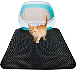 Tapis litière nid d'abeille