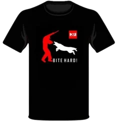 Tee shirt K9 - BITE HARD - taille XXXL