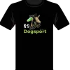 Tee shirt K9 Dogsport (frisbee) - taille M