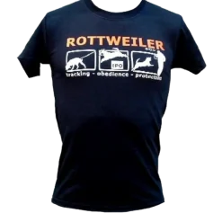 Tee shirt Rottweiler "Tracking Obedience Protection" ipo - taille XXL