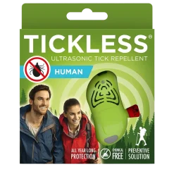 Tickless Human Green à pile