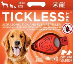 Tickless Pet Orange à pile