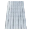 Tôle de toiture en aluminium pour chenil MKS - Largeur 1 m - profondeur 2.20 m
