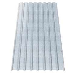 Tôle de toiture en aluminium pour chenil MKS - Largeur 1 m - profondeur 2.20 m