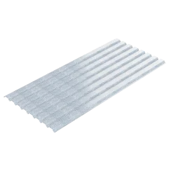 Tôle de toiture en aluminium pour chenil MKS - Largeur 1 m - profondeur 2.20 m