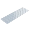 Tôle de toiture en aluminium pour chenil MKS - Largeur 1 m - profondeur 3.20 m