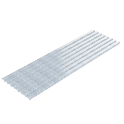 Tôle de toiture en aluminium pour chenil MKS - Largeur 1 m - profondeur 3.20 m