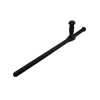 Tonfa avec méplat + porte tonfa