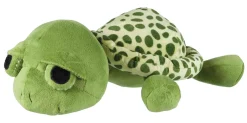 Tortue avec son original, en peluche, 40 cm