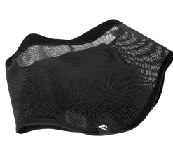 Tour de cou noir textile pour casque WARQ PRO