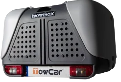 TowBox Dog V2 GRIS bi couleur - caisse de transport sur attelage