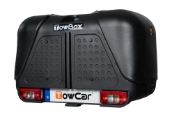 TowBox Dog V2 NOIR - caisse de transport sur attelage