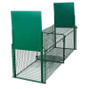 Trappe de capture chat 102 x 30 x 30 - 2 entrées - MORIN