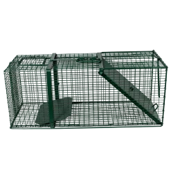 Trappe de capture chat 80 x 30 x 30 - 1 entrée porte battante - MORIN
