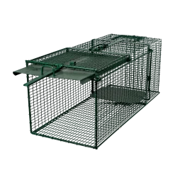 Trappe de capture chat 80 x 30 x 30 - 1 entrée porte battante - MORIN