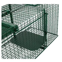 Trappe de capture chat 80 x 30 x 30 - 1 entrée porte battante - MORIN