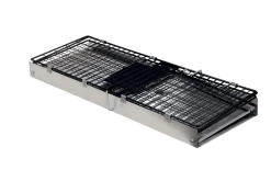 Trappe de capture pliante en inox pour chat