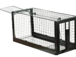 Trappe de capture pliante en inox pour chien