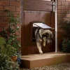 Trappe de porte Petsafe Original 755, moyen, brun