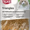 Triangles à la poitrine de poulet et au catnip 50 g