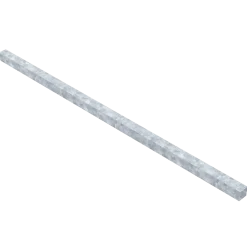 Tube de support toiture 60 mm x 2 m (intermédiaire tole 3.20 m)