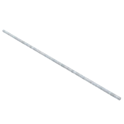 Tube 25 mm pour support toiture avant - pour chenil MKS - 2 m