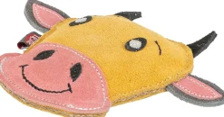 Vache, en cuir, 17 cm