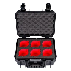Valise de transport, 6 emplacements pour pots en verre 250 ml