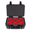 Valise de transport, 8 emplacements pour pots en verre 250 ml