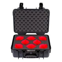 Valise de transport, 8 emplacements pour pots en verre 250 ml