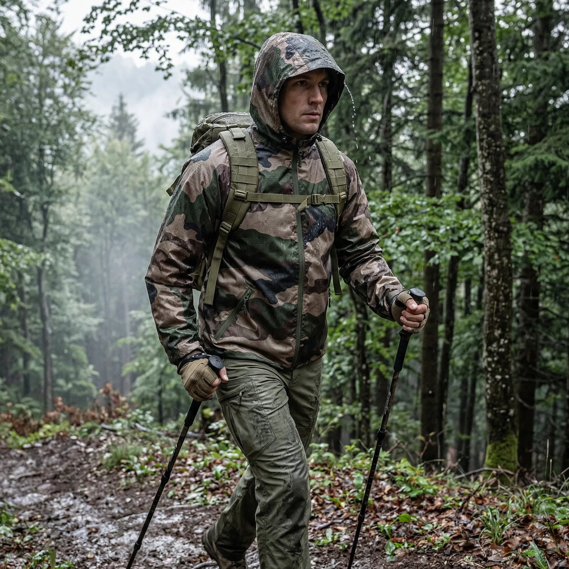 Veste de pluie membrane ultra-light cam CE - taille XL
