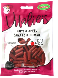 Vitalies au canard et à la pomme